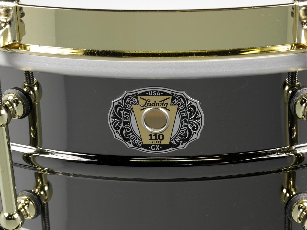 Ludwig black top beauty 110th anniversary