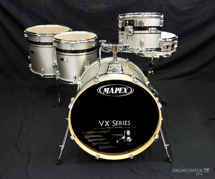 MAPEX VX 22x18 T12 F14 16 SD14 lim.ed. Drumcenter.cz