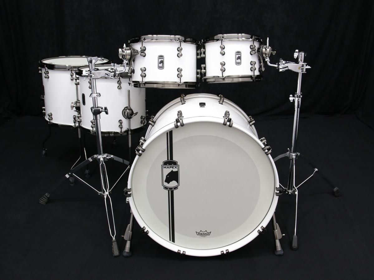 MAPEX Black Panther Wh.Widow BD22 T10 12 F14 16 Drumcenter.cz
